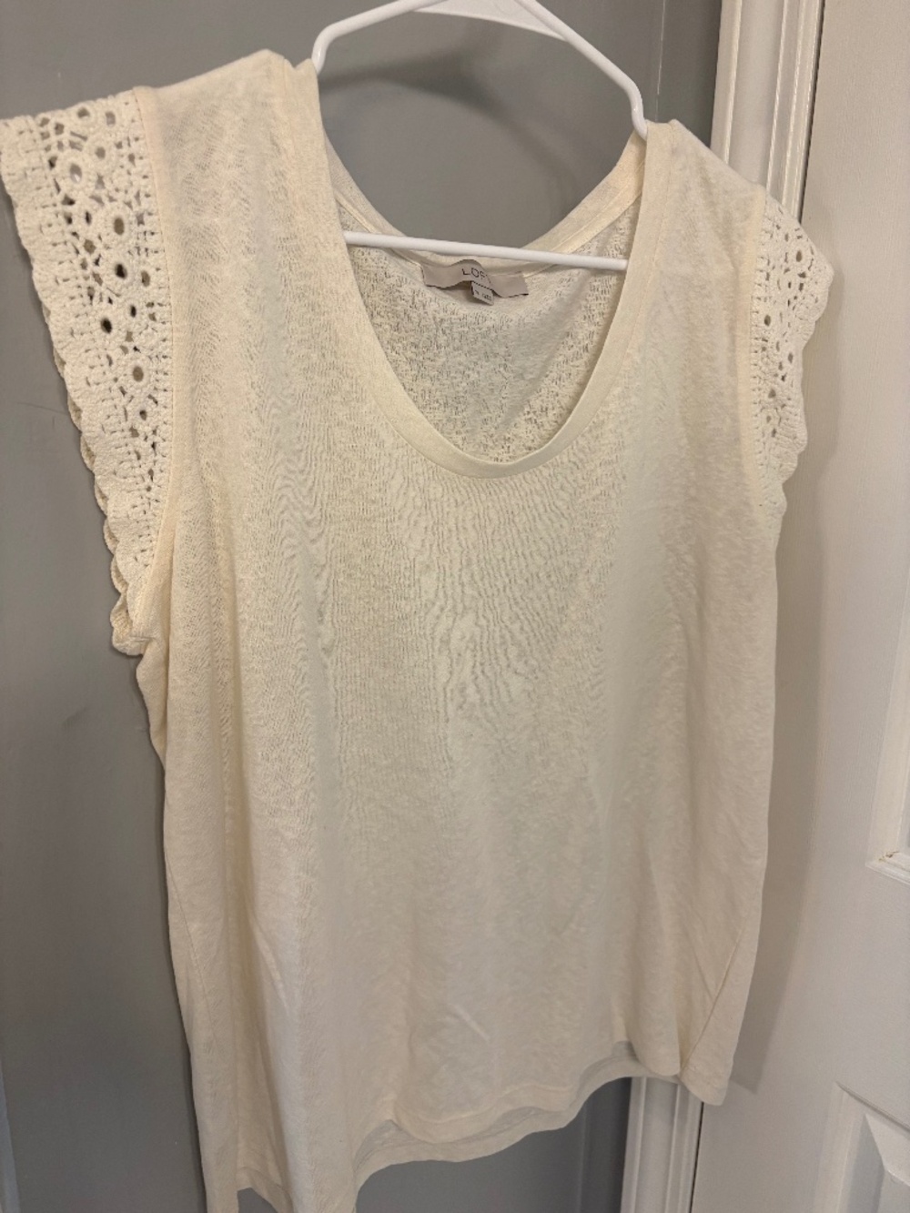 Loft Cream Blouse - Picture 1 of 3